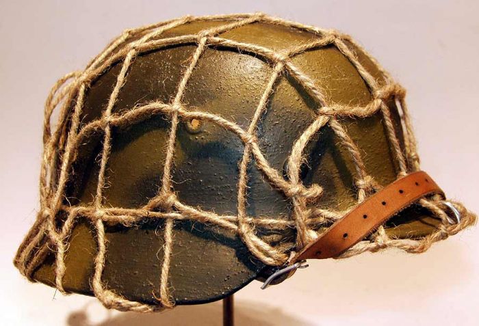 WWII German helmet camo net/helmet net M35/M38/M40/M42 