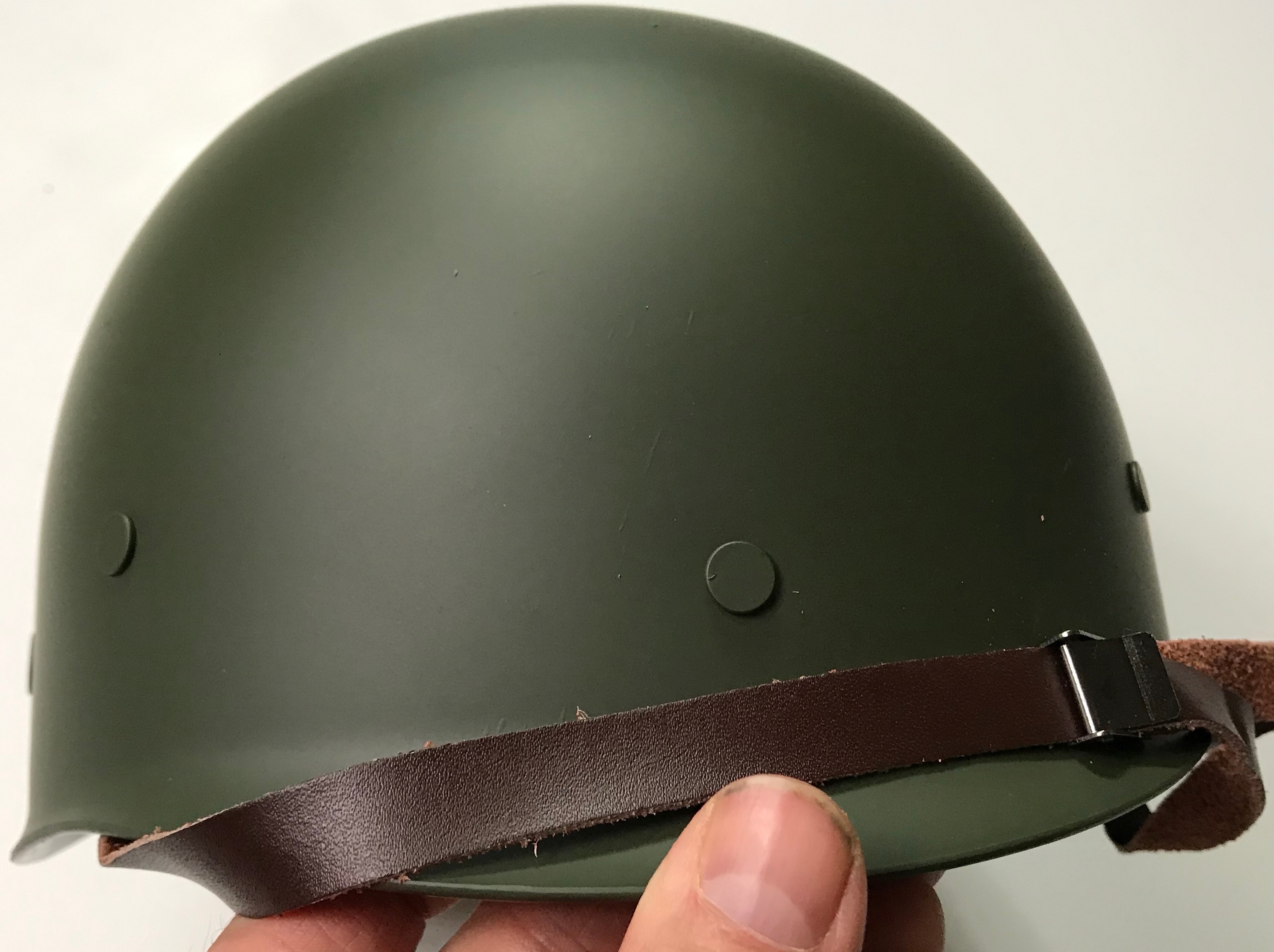 WWII US ARMY M1 HELMET LINER Man The Line