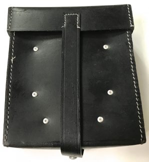 MG34 MG42 GUNNER POUCH-BLACK LEATHER