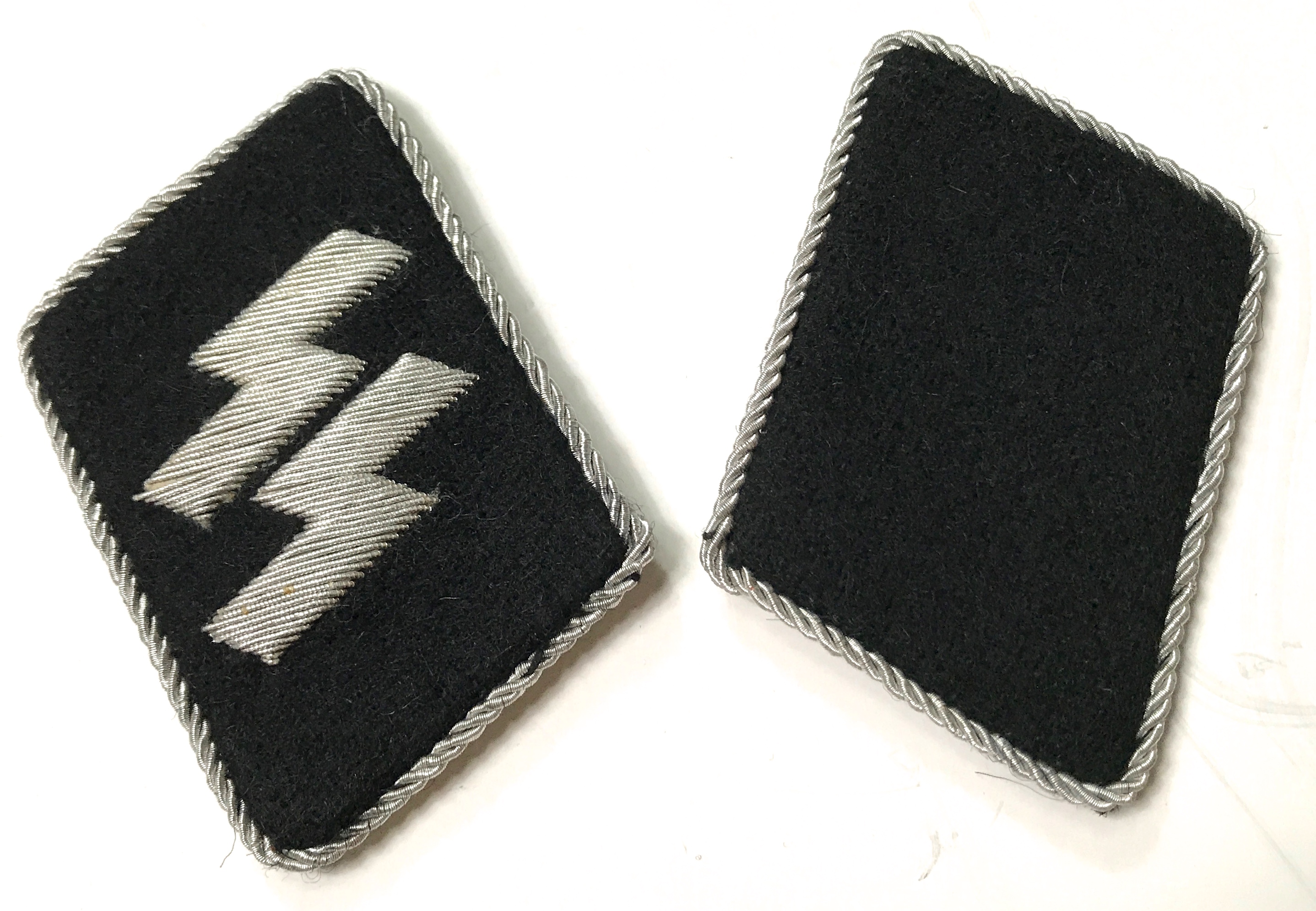 SS OFFICER COLLAR TABS | Man The Line