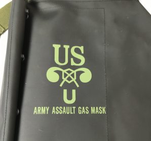 M7 RUBBERIZED ASSAULT GAS MASK BAG