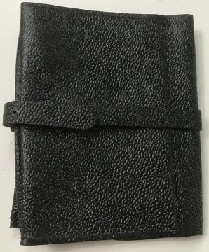 SOLBUCH WALLET-BLACK LEATHER