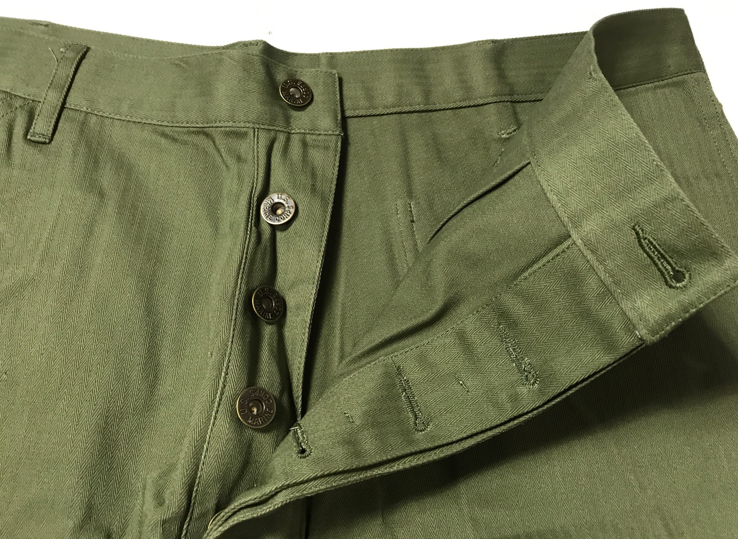 USMC MARINE P41 HBT TROUSERS