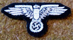 WAFFEN SS OFFICER/NCO CAP EAGLE