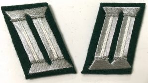 HEER ARMY OFFICER COLLAR TABS-INFANTRY