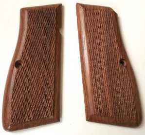 BROWNING 9MM HIGH POWER WOODEN PISTOL GRIPS-PAIR