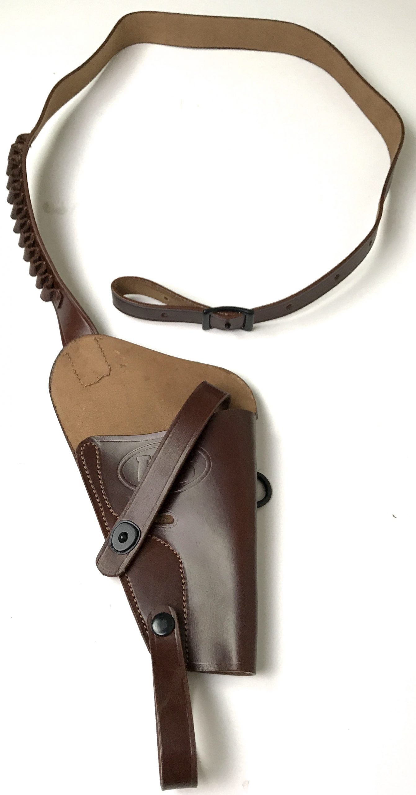 M3 S W 38 Shoulder Holster W Ammo Loops Brown Man The Line