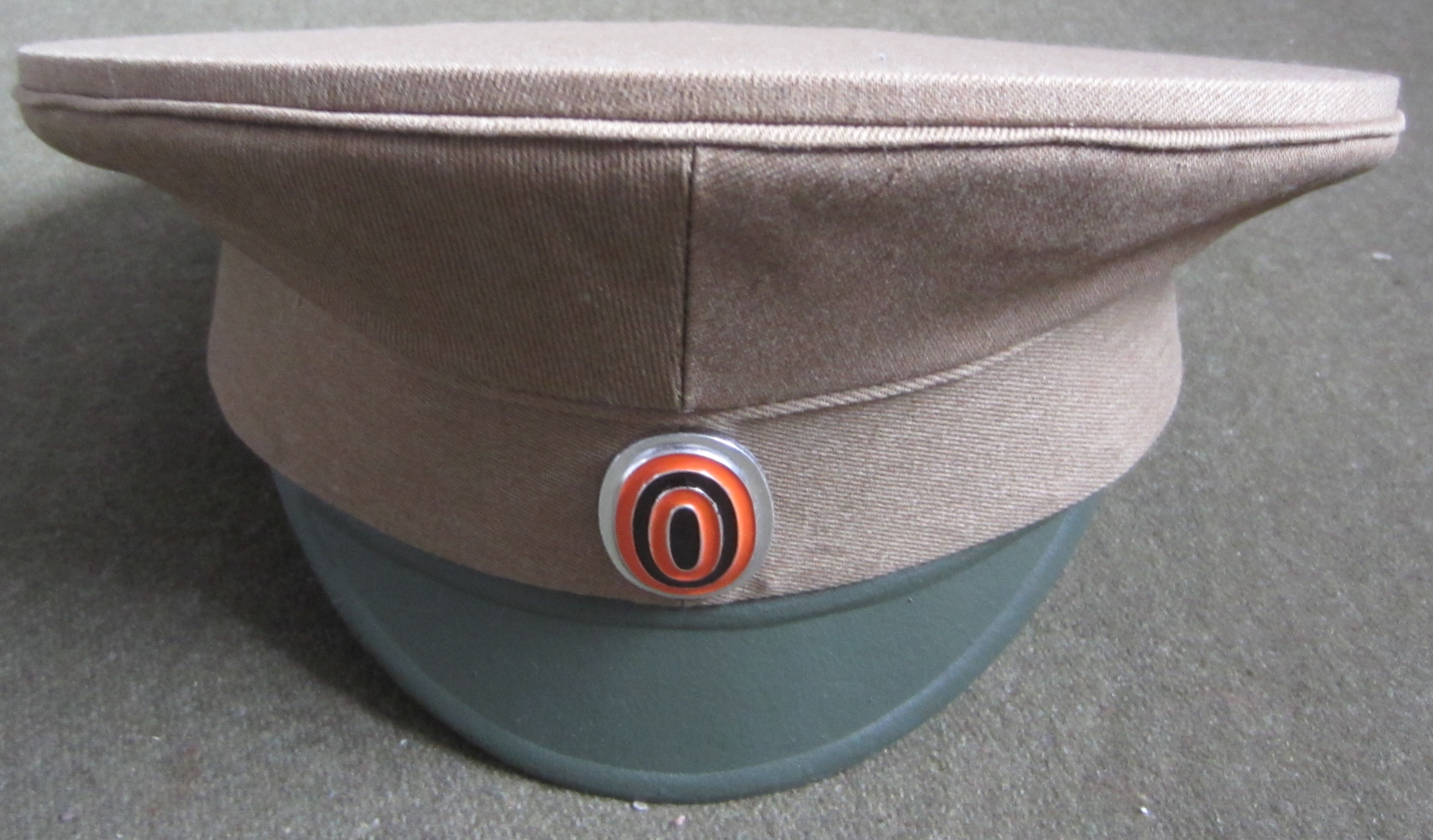 peaked cap pattern