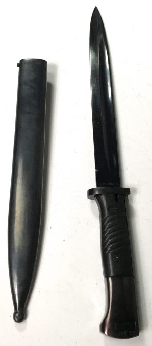 K98 RIFLE BAYONET AND CARRY SCABBARD