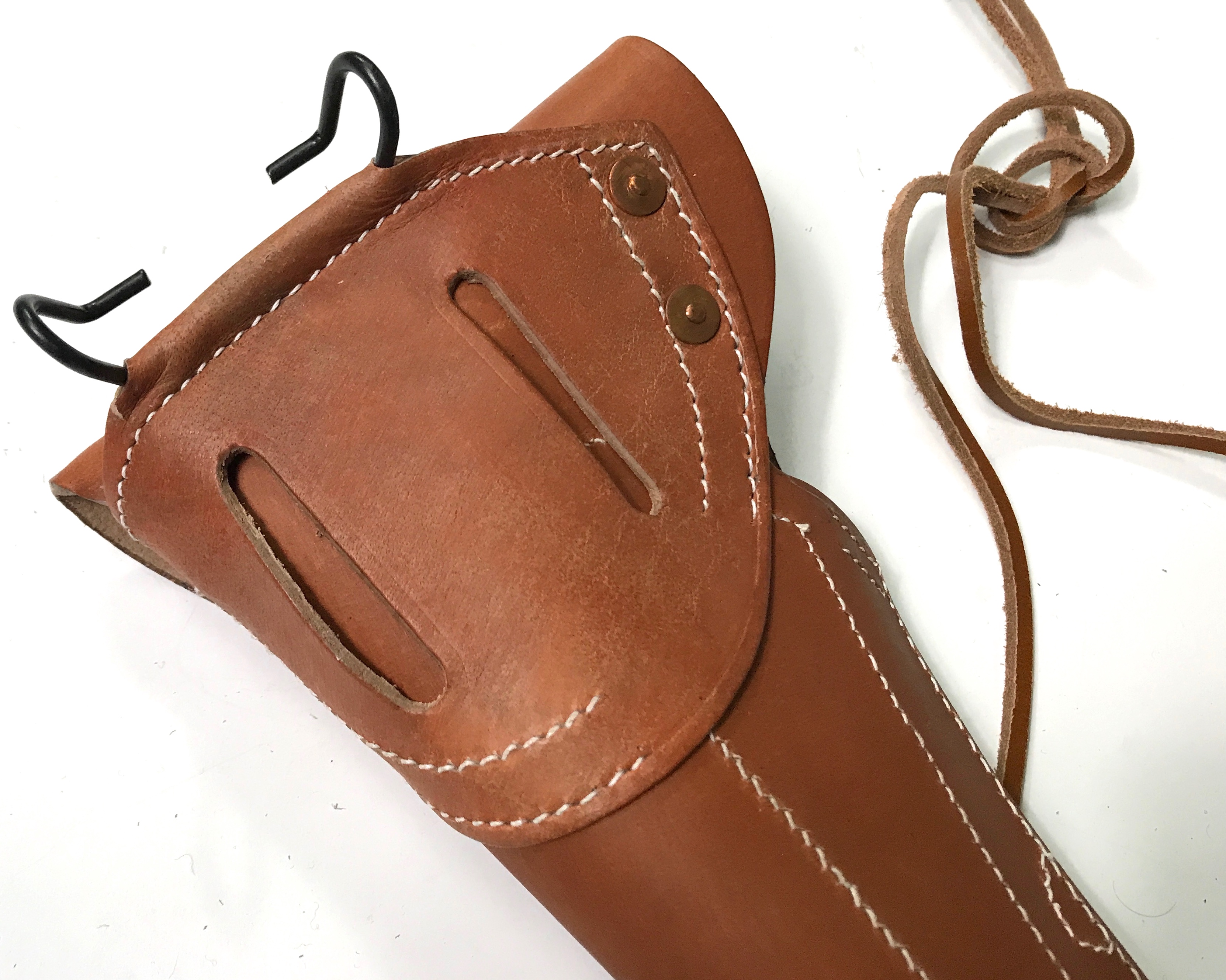 M1911 .45 LEATHER PISTOL HOLSTER | Man The Line