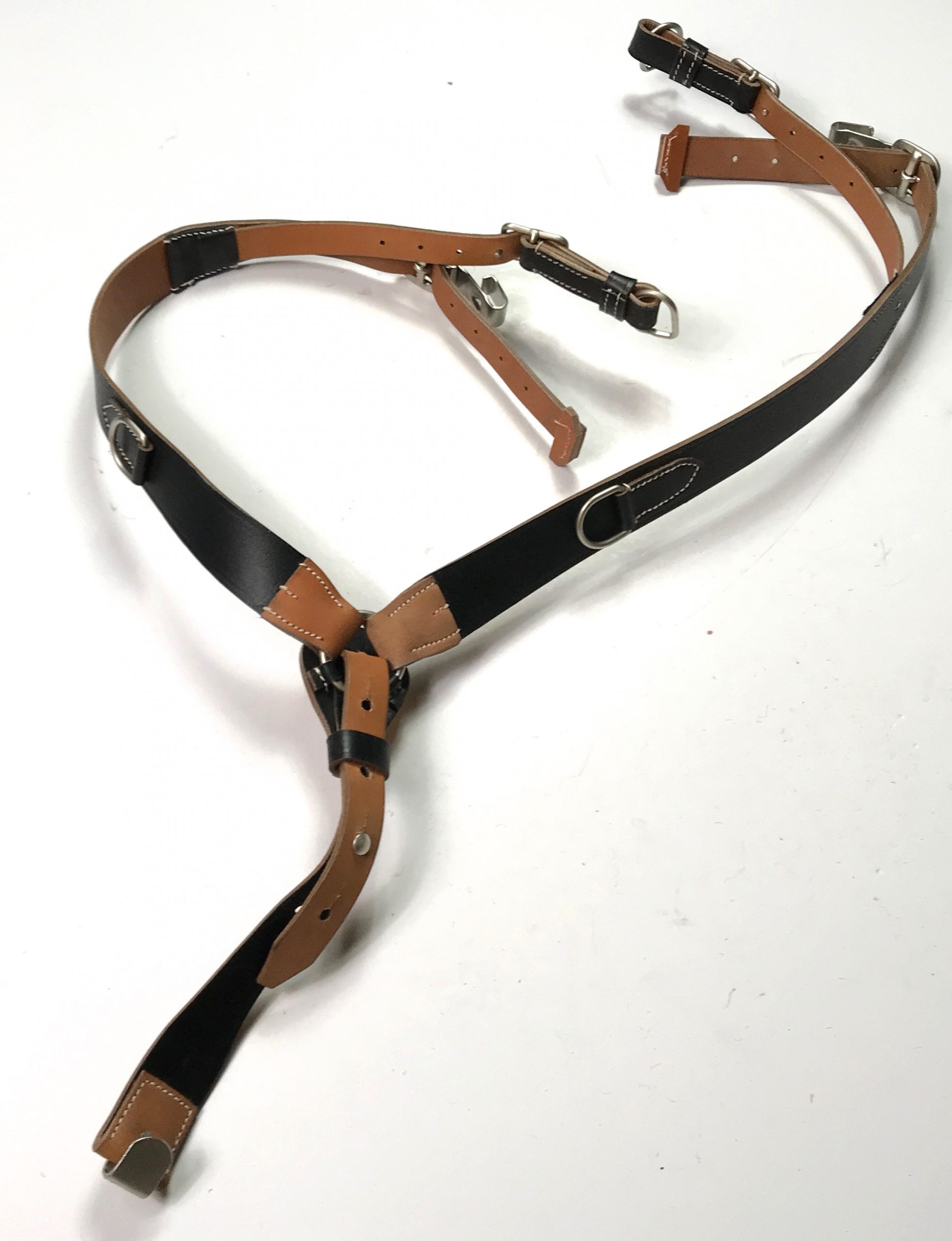 Y' Strap equipment belt support braces, M1939: German Army