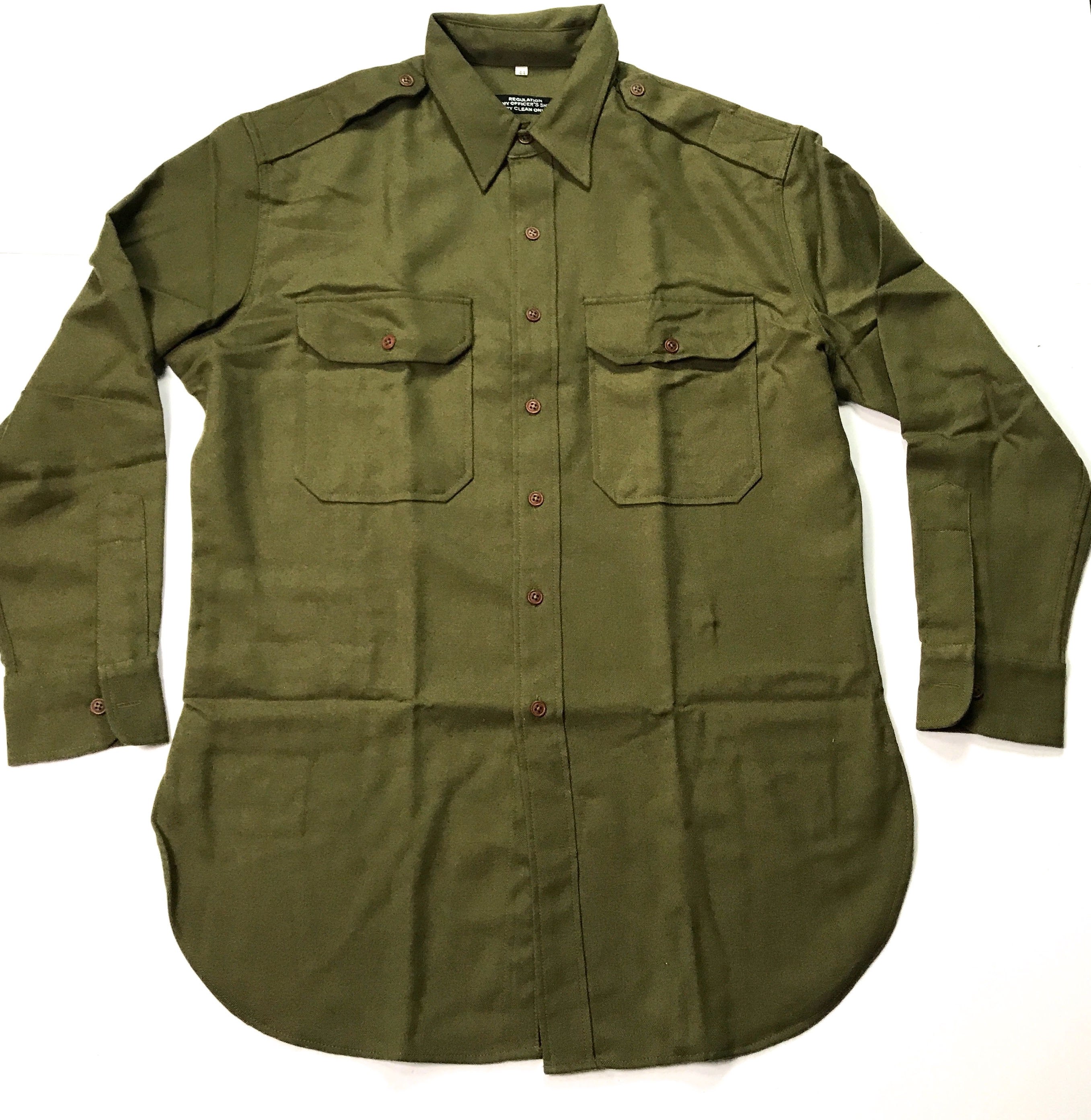 ww2 us army wool shirt