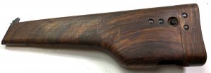 BROWNING HIGH POWERED 9MM PISTOL WOODEN STOCK