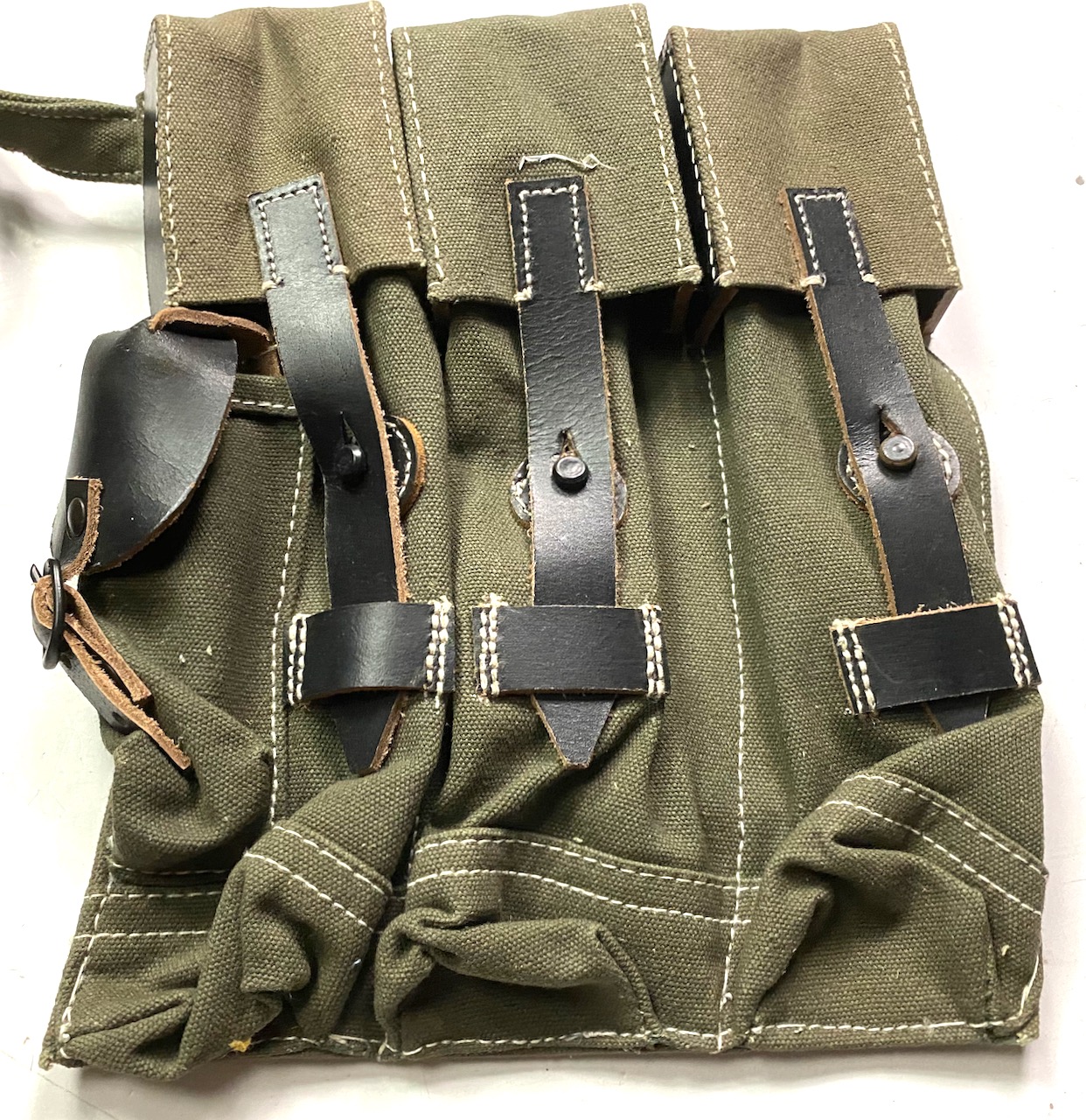 MP44 STG44 AMMO POUCHES- OLIVE CANVAS | Man The Line