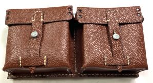 G43 RIFLE AMMO POUCH-LEATHER