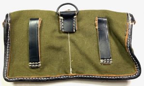 G43 RIFLE AMMO POUCH-OLIVE CANVAS