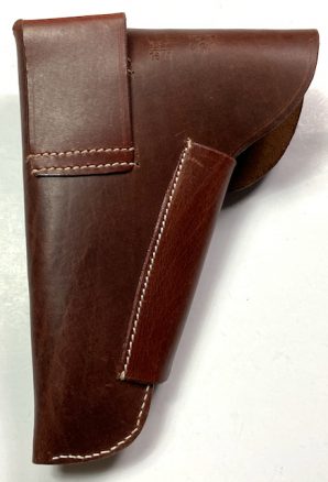 BROWNING 9MM HIGH POWER PISTOL HOLSTER-RUSSET LEATHER