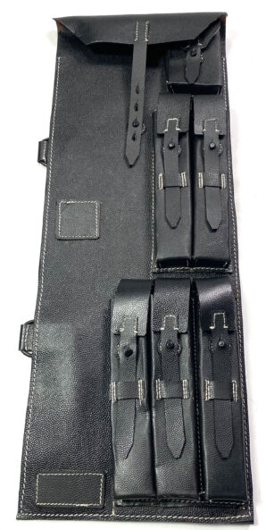 MP40 CARRY BAG-BLACK LEATHER