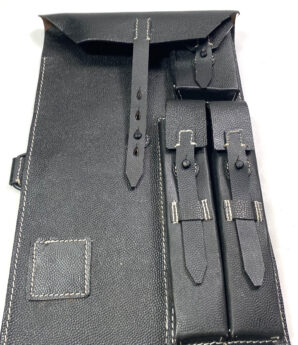 MP40 CARRY BAG-BLACK LEATHER