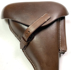 P04 NAVAL LUGER PISTOL HOLSTER-BROWN LEATHER