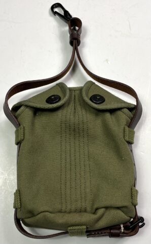 M1912 MOUNTED CANTEEN COVER-PEA GREEN