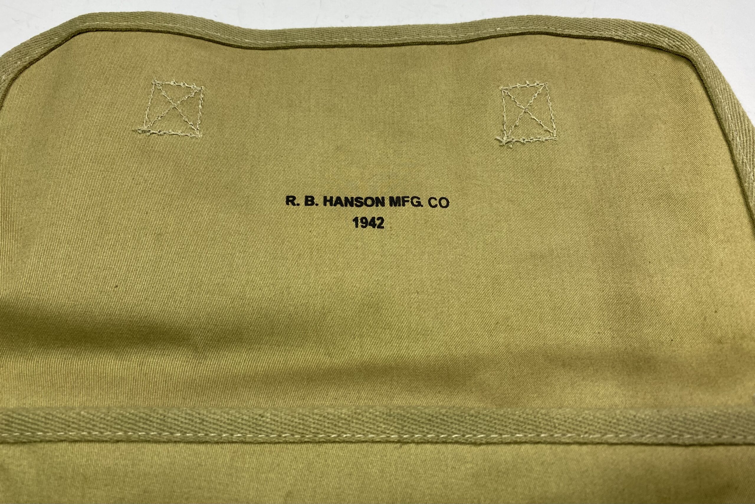 WWII Paratrooper M1936 Musette Bag & Suspenders (1942)