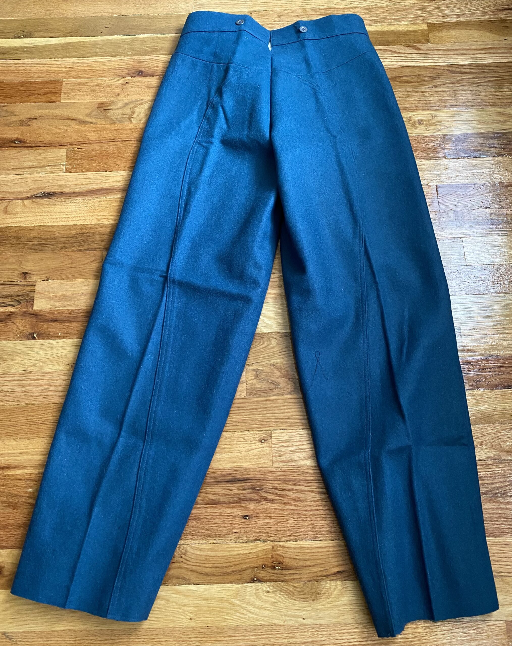 M1872 BLUE WOOL MOUNTED FIELD TROUSERS-ENLISTED | Man The Line