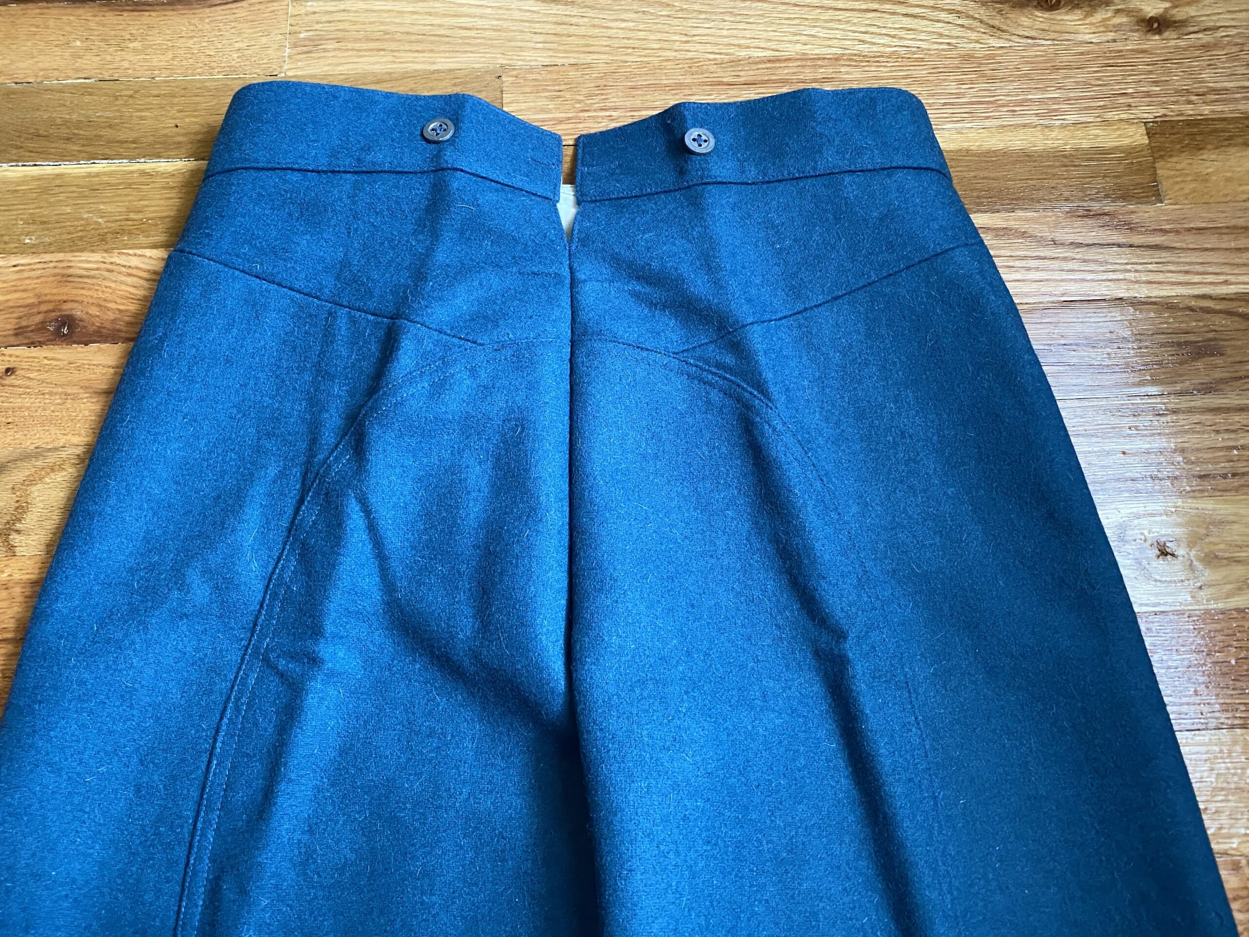 M1872 BLUE WOOL MOUNTED FIELD TROUSERS-ENLISTED | Man The Line