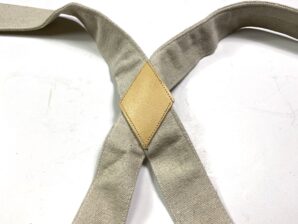 Trousers Suspenders-Cotton Weave