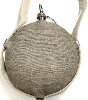 STEEL ROUND CANTEEN-JEAN WOOL